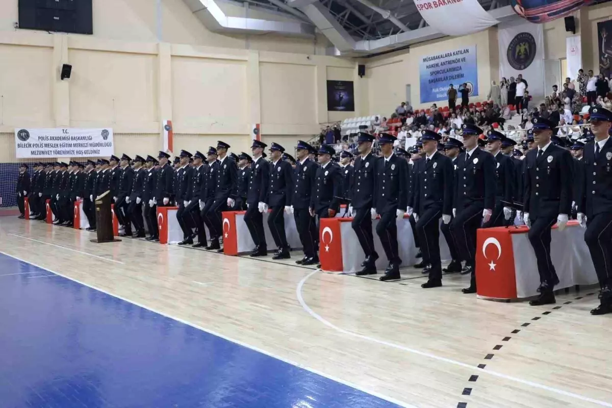 Bilecik\'te 31. Dönem Polis Mezuniyet Töreni