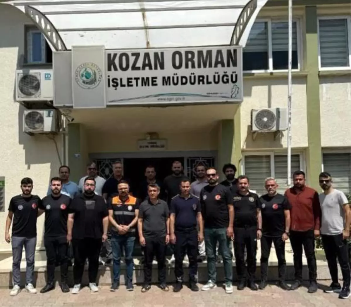 Eskişehir\'deki şehitler için Kozan\'daki ormancılara taziye ziyareti