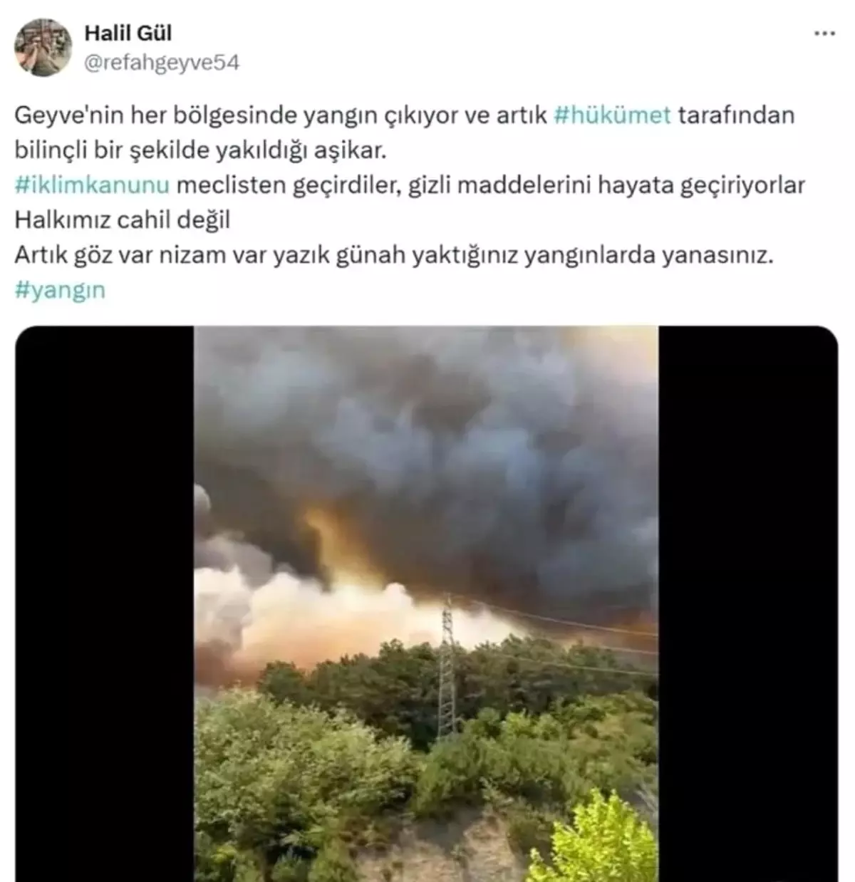 Geyve Belediyesi Meclis Üyesi Yangın İddiaları Sebebiyle Gözaltına Alındı