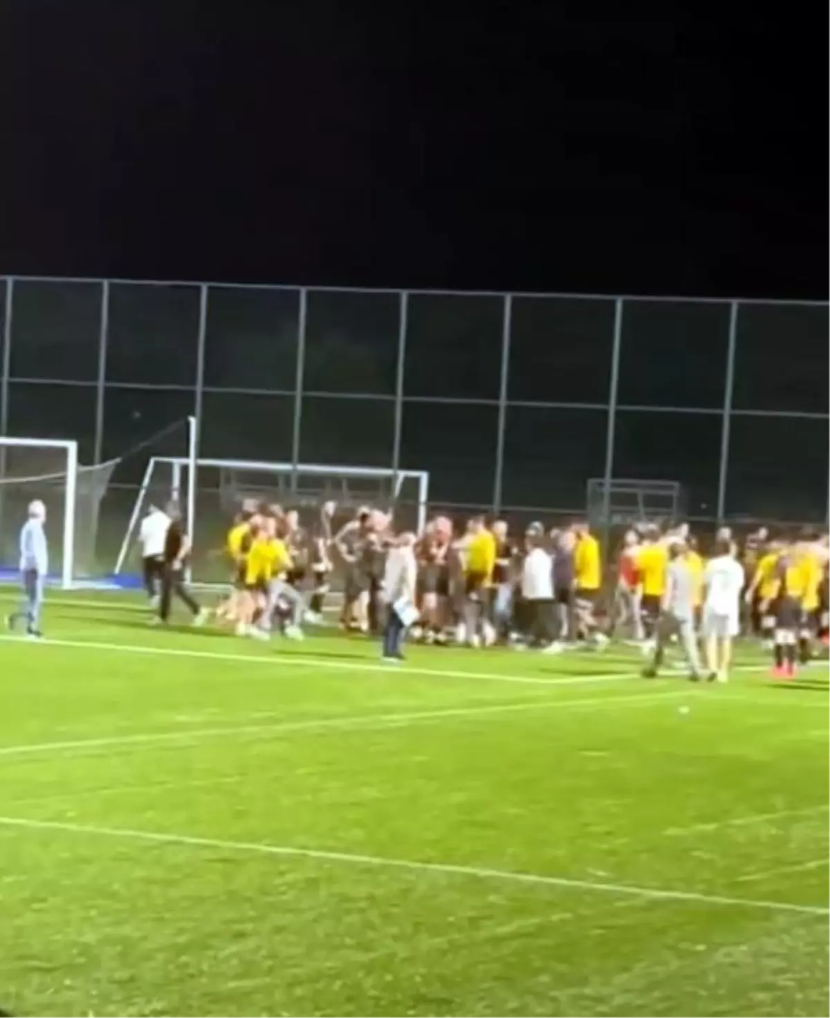 Bolu\'da Futbol Turnuvasında Kavga Çıktı