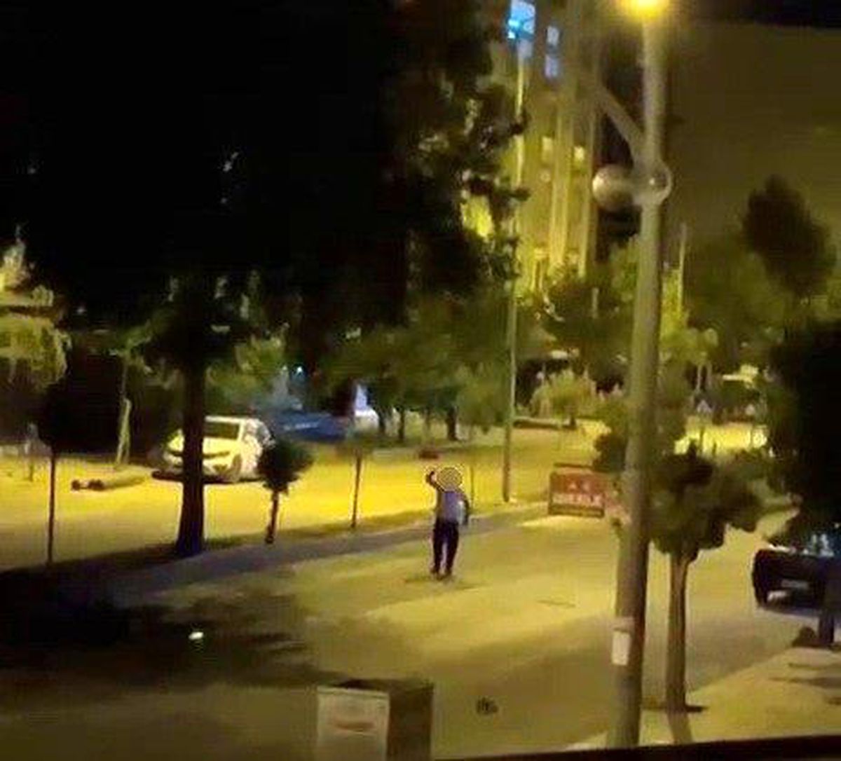 Adıyaman\'da Madde Bağımlısı Araçlara Saldırdı