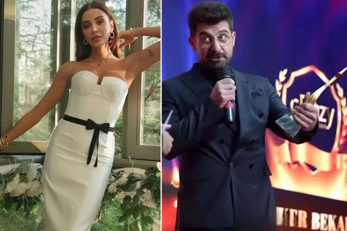 Ödül gecesinde ortalık karıştı! Lokman İn, Özge Ulusoy\'u dolandırıcılıkla suçladı!
