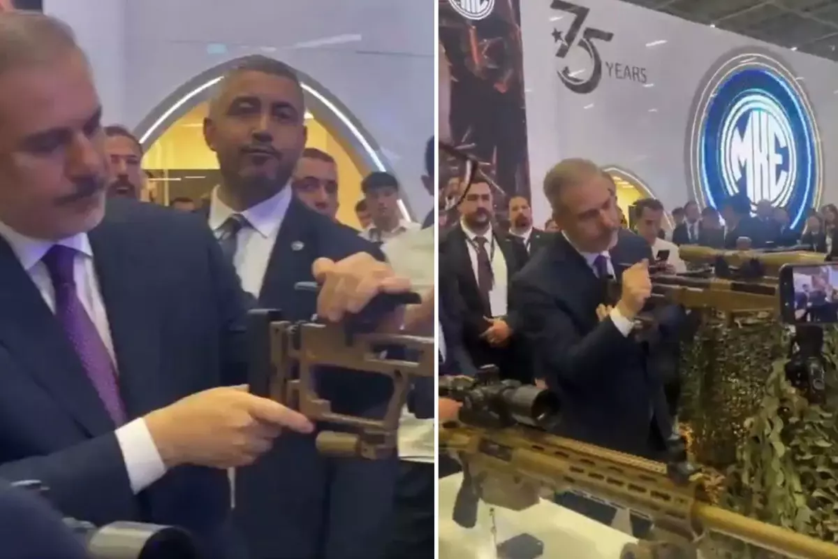 Askeri harekat mesajı veren Bakan Fidan\'ın görüntüsü olay oldu