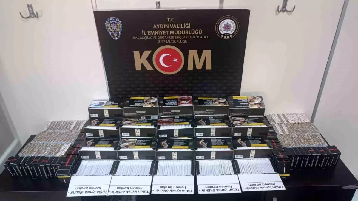 Aydın\'da Kaçak Tütün Operasyonu