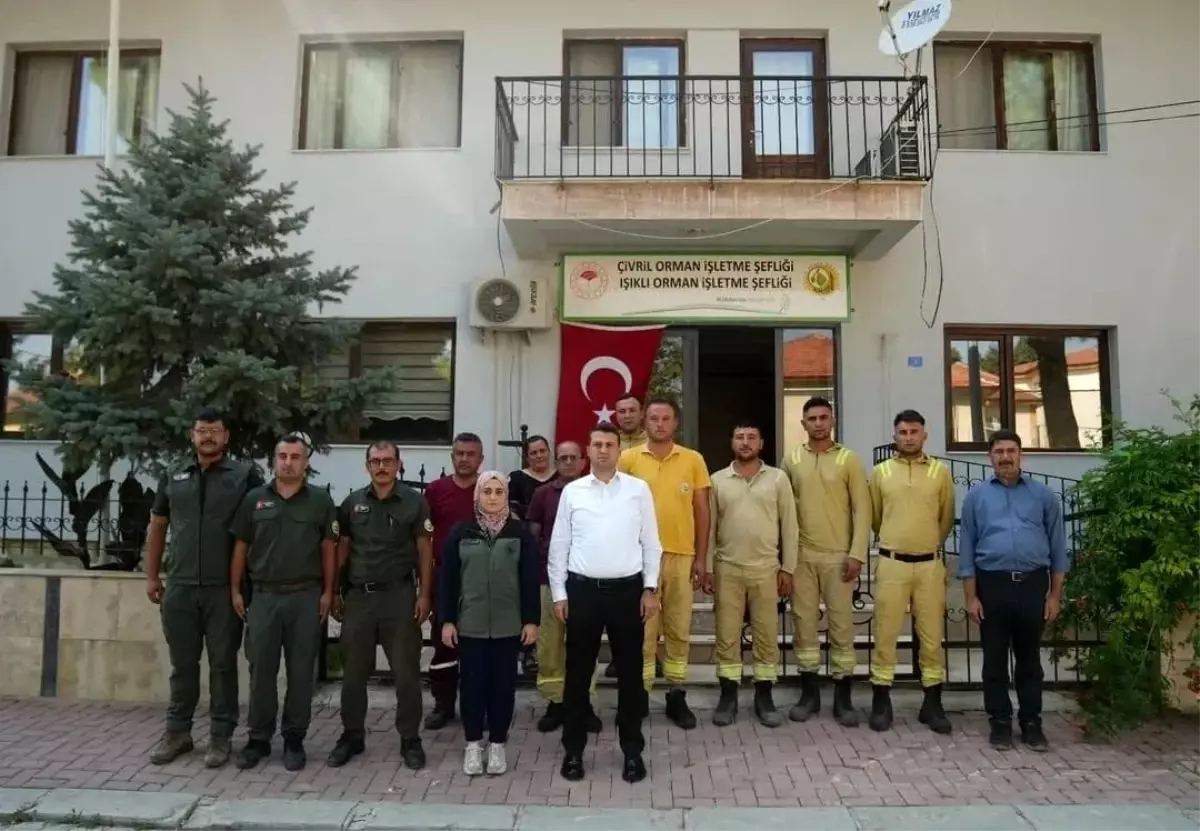 Çivril Kaymakamı Fatih Cıdıroğlu\'ndan orman şefliklerine anlamlı ziyaret