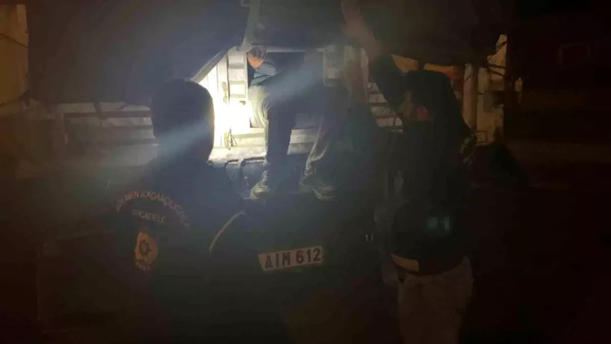 Erzurum\'da 22 Düzensiz Göçmen Yakalandı