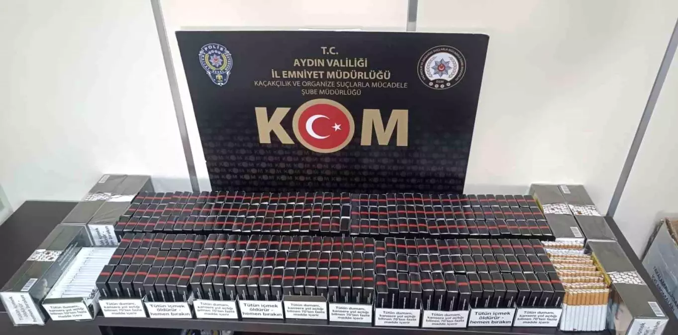 Aydın\'da Kaçakçılık Operasyonu