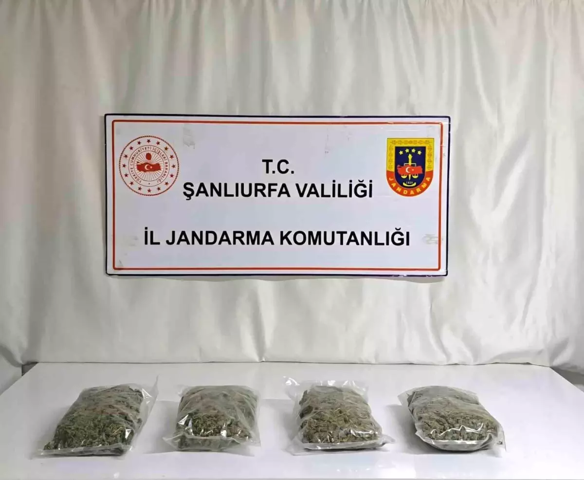 Şanlıurfa\'da 6 Kilo Uyuşturucu Ele Geçirildi