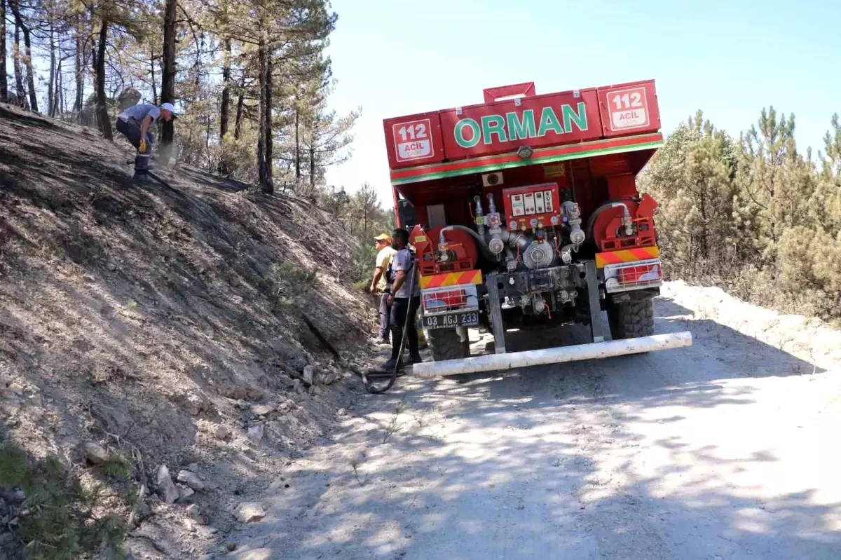 Afyonkarahisar\'daki Yangın Kontrol Altında