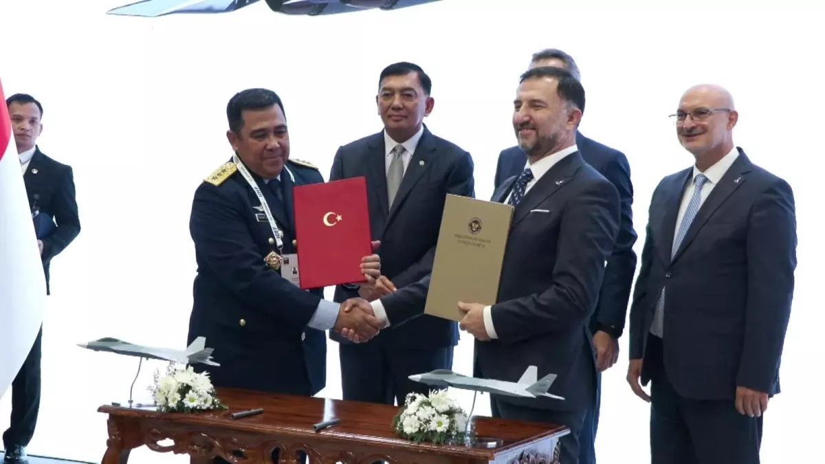 Endonezya ile 48 KAAN Uçağı Sözleşmesi