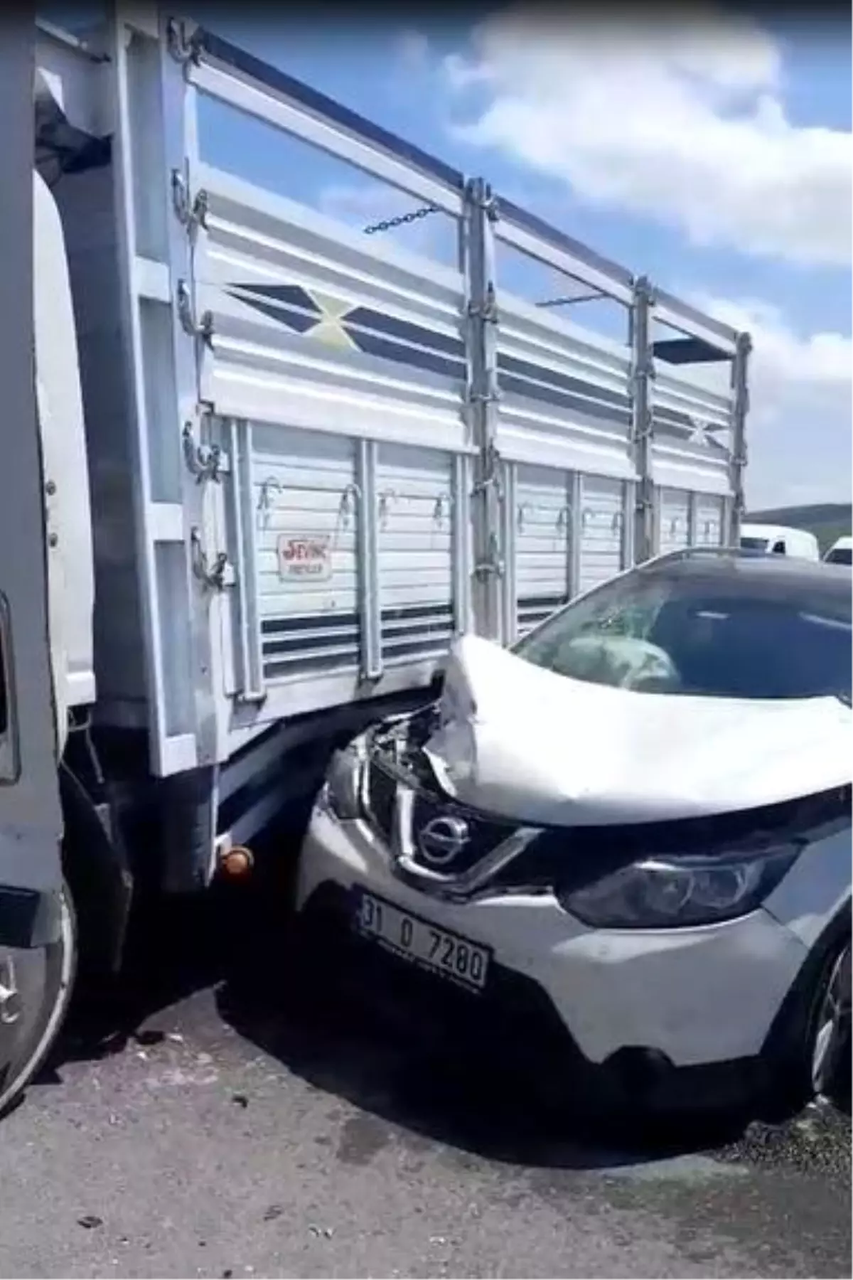 Ardahan\'da Trafik Kazası: 1 Yaralı