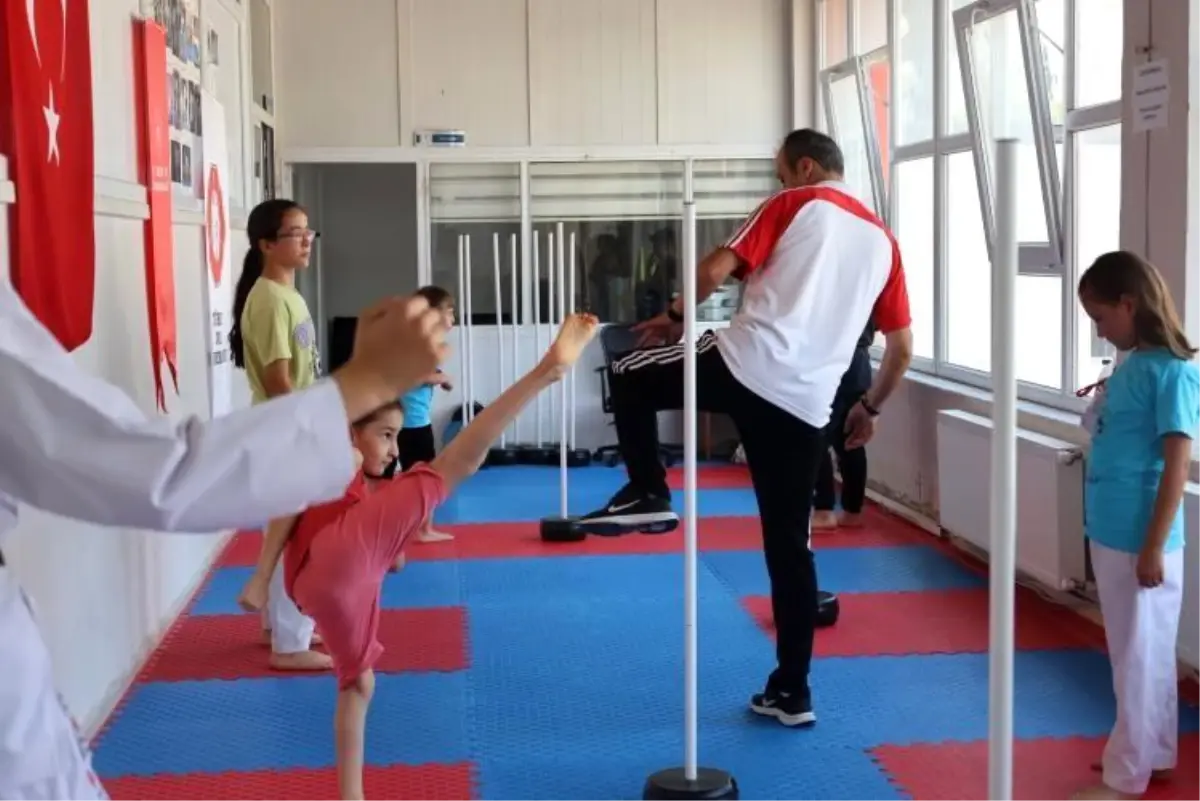 Bilecik\'te Yaz Spor Okulları: Karate Antrenmanları Başladı