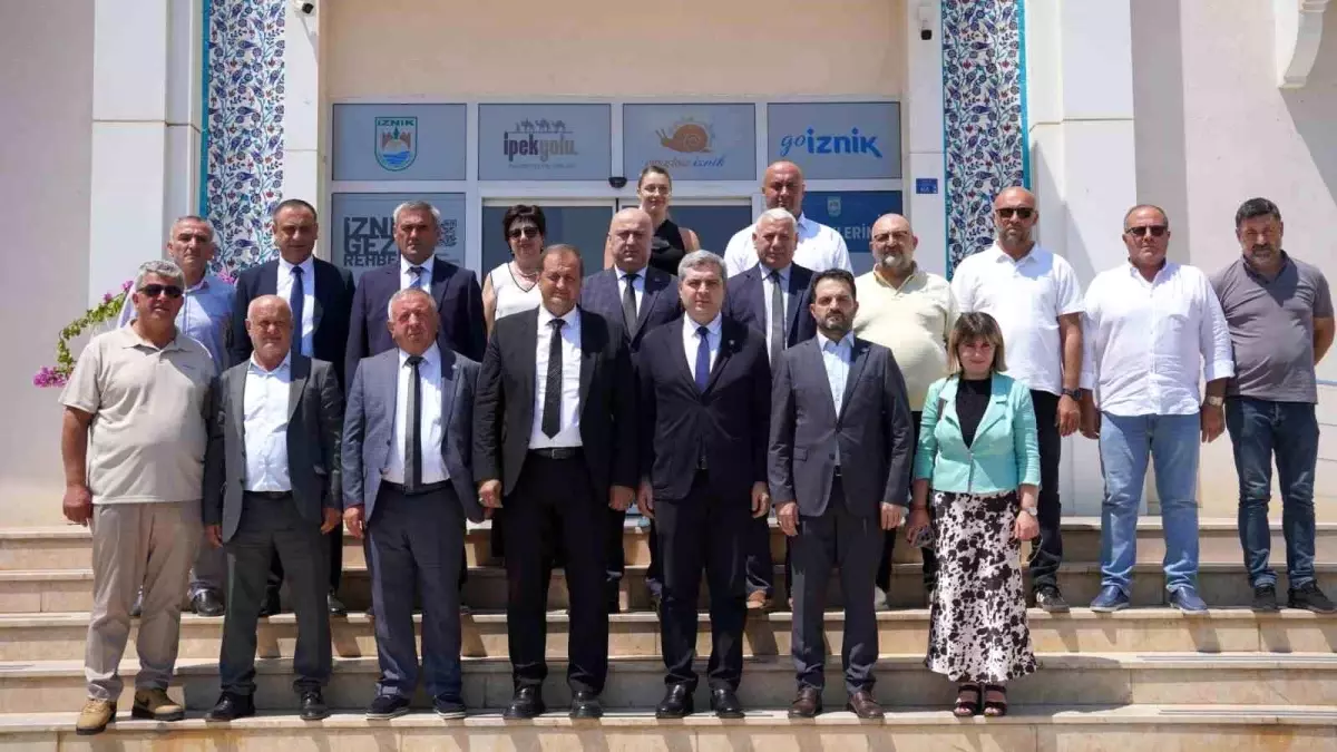İznik\'te Gürcü Heyetiyle Kültürel İş Birliği Toplantısı