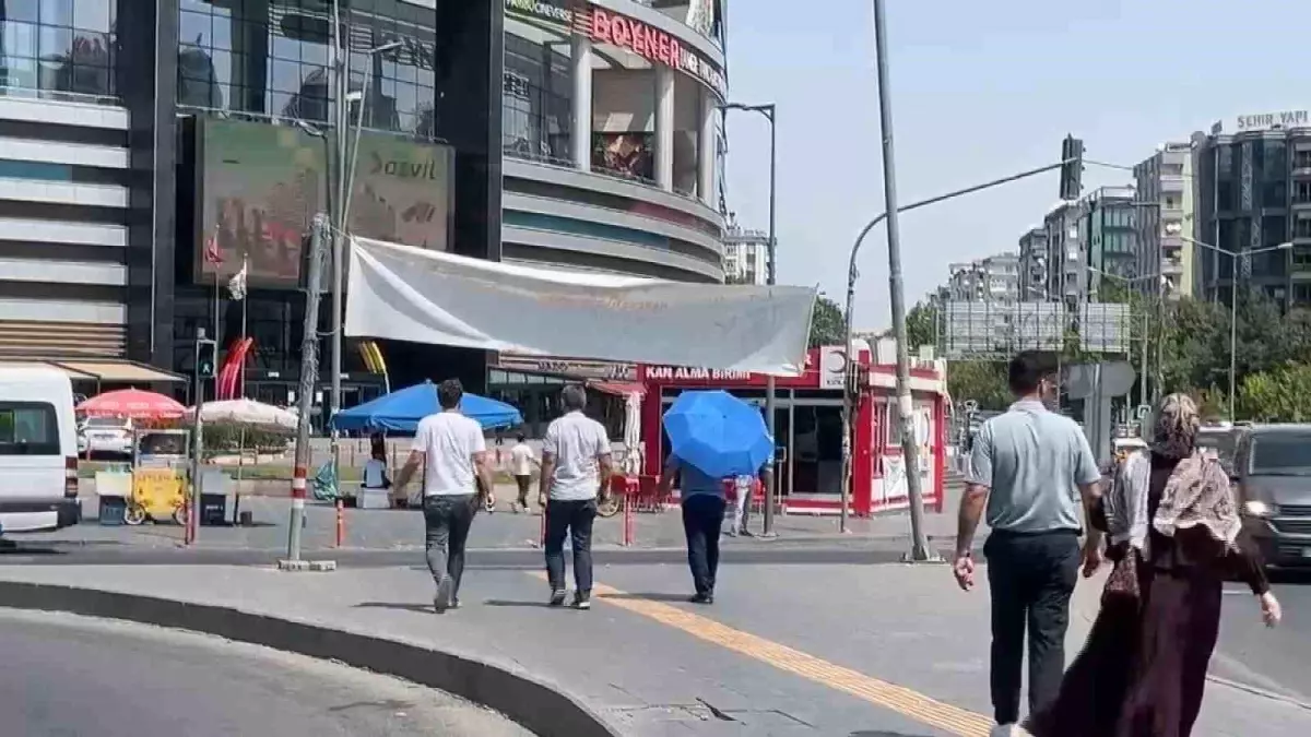 Diyarbakır\'da Sıcaklardan Kaçış Yöntemleri