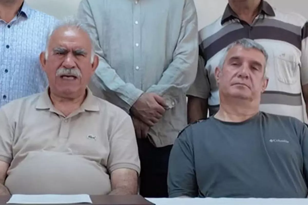 İmralı Cezaevi\'nde tutuklu olan PKK\'lı Veysi Aktaş tahliye edildi