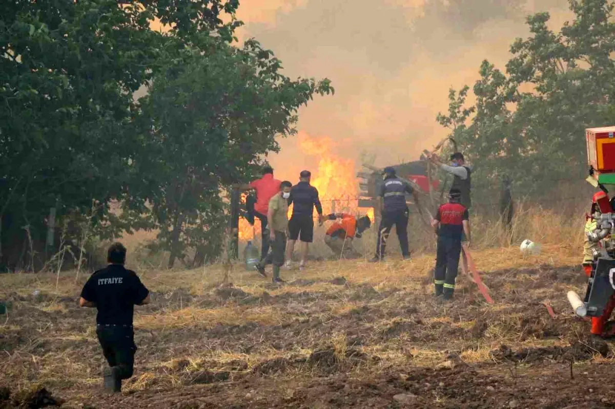 Karabük\'te Orman Yangınına Mücadele