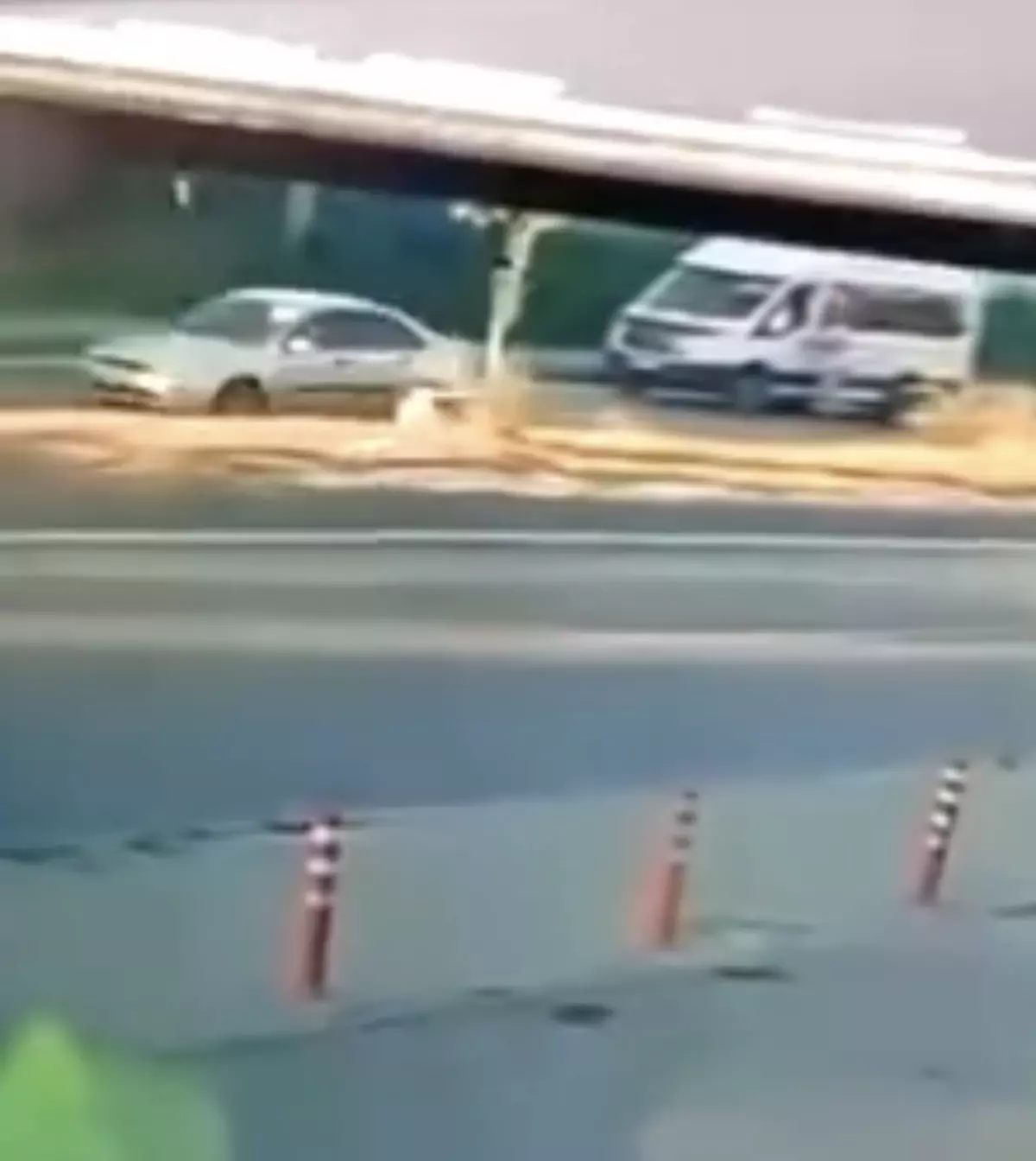 Bartın\'da Yaya Kaza Geçirdi