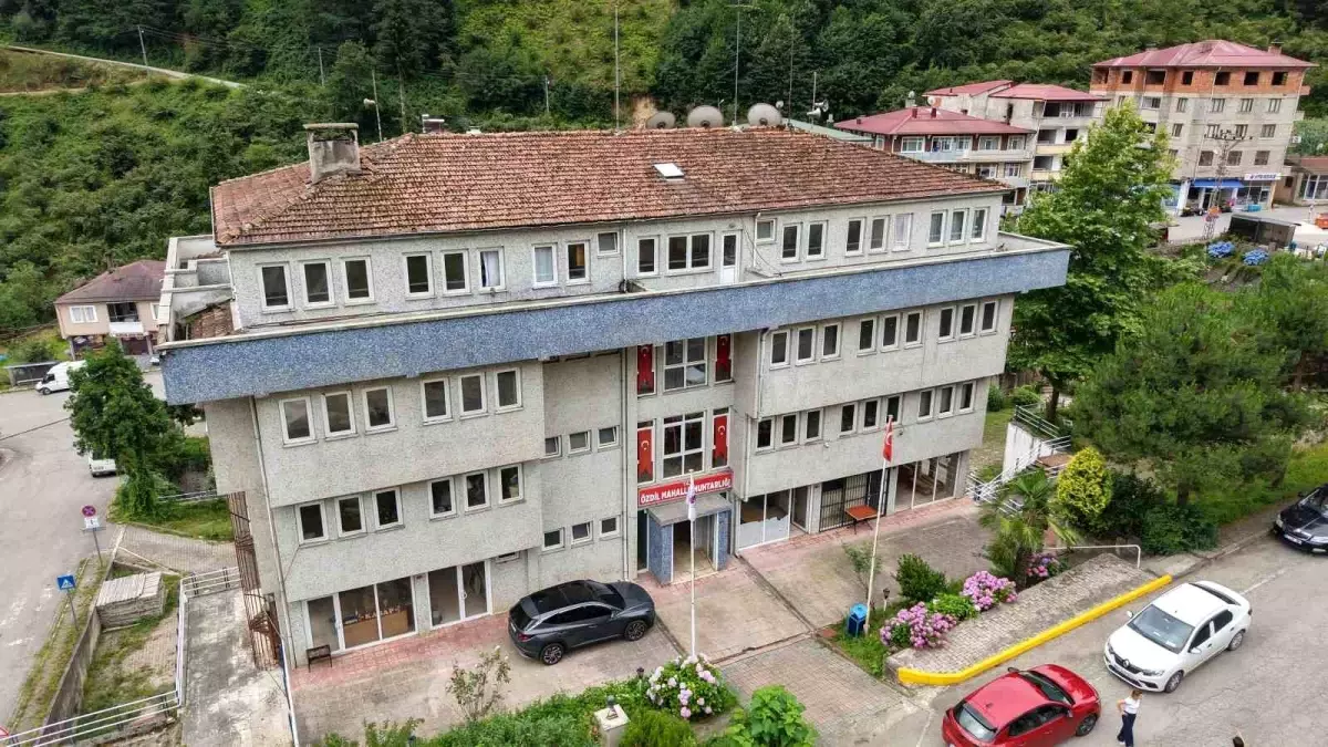 Trabzon\'da Muhtarlık Binası Yanlış Anlaşıldı