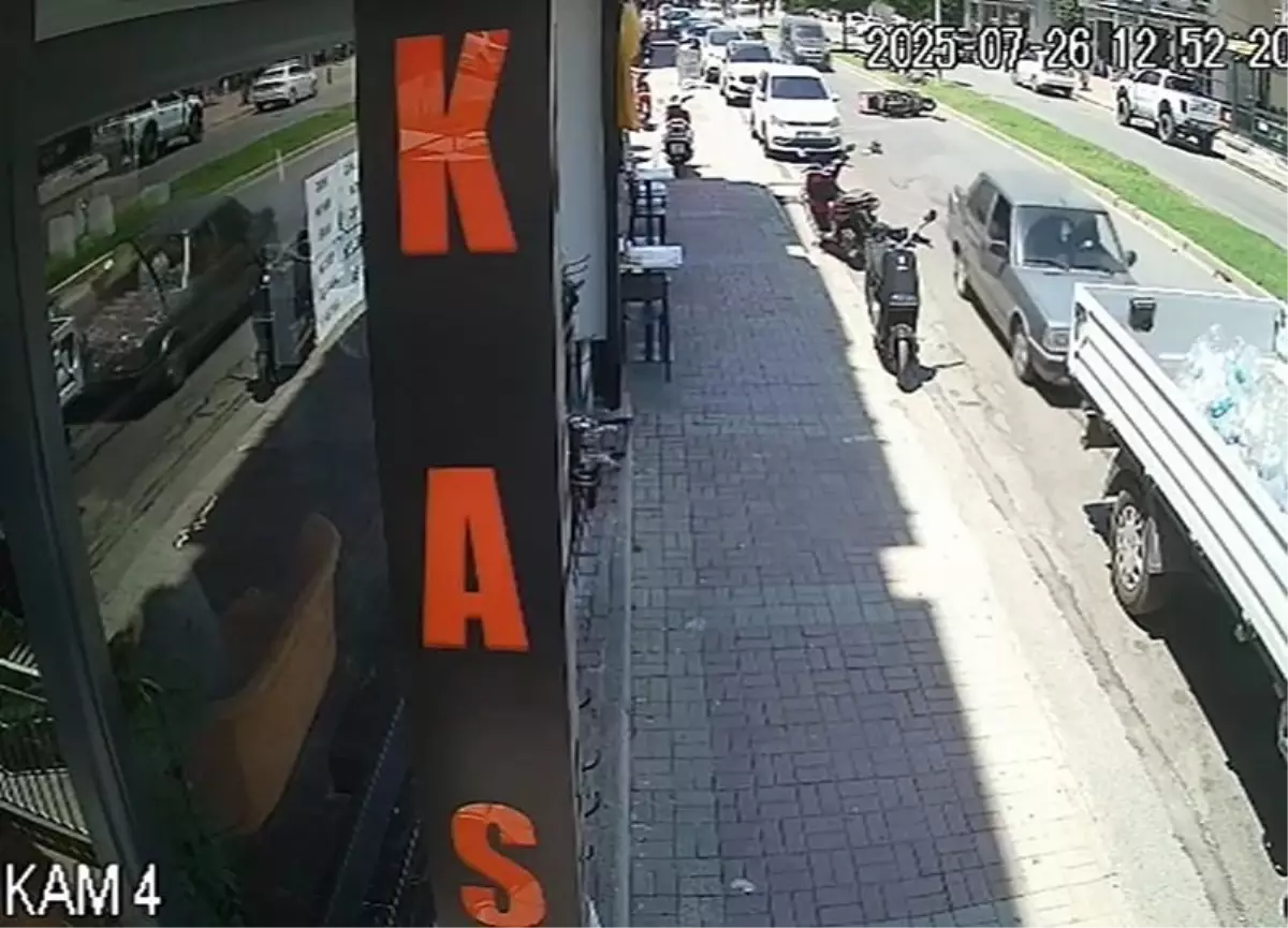 Manavgat\'ta Motosiklet Kazası