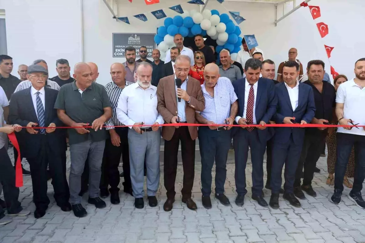 Hatay\'da Çok Amaçlı Salonun Açılışı Yapıldı