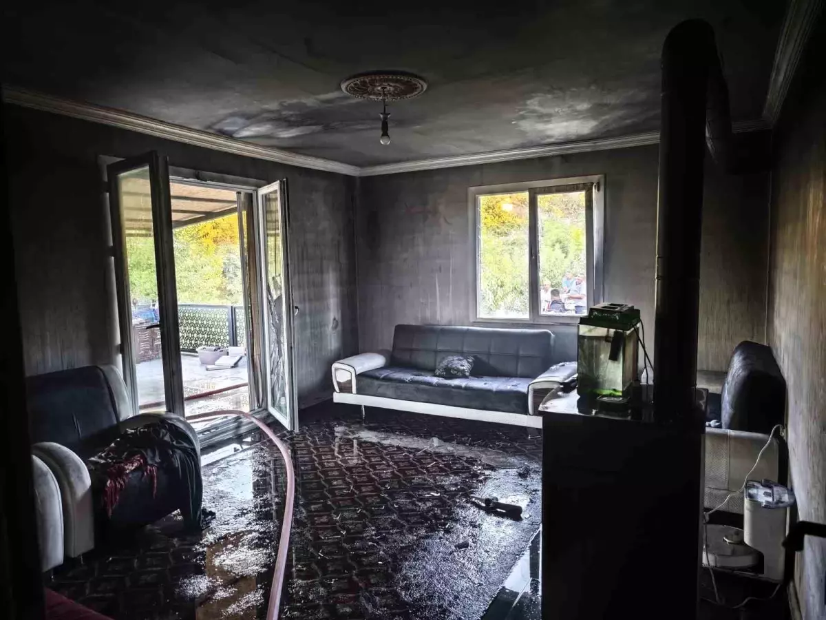 Bilecik\'te Müstakil Evde Yangın