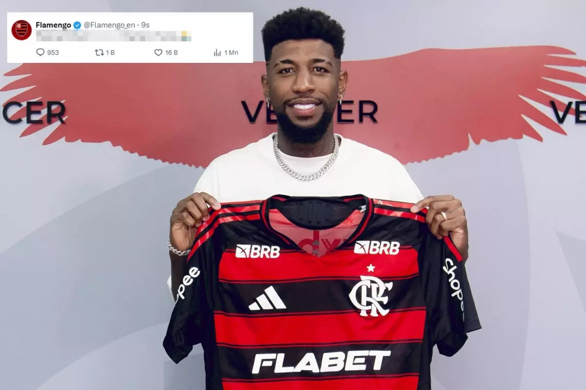 Görenler tepki gösterdi! Flamengo\'dan Beşiktaş\'a transfer göndermesi