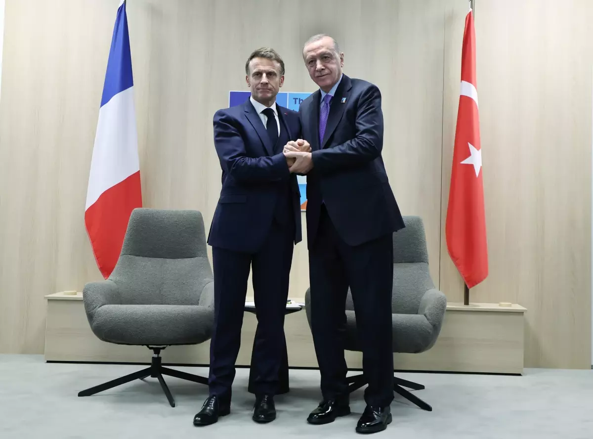 Macron ve Erdoğan Gazze\'yi Görüştü