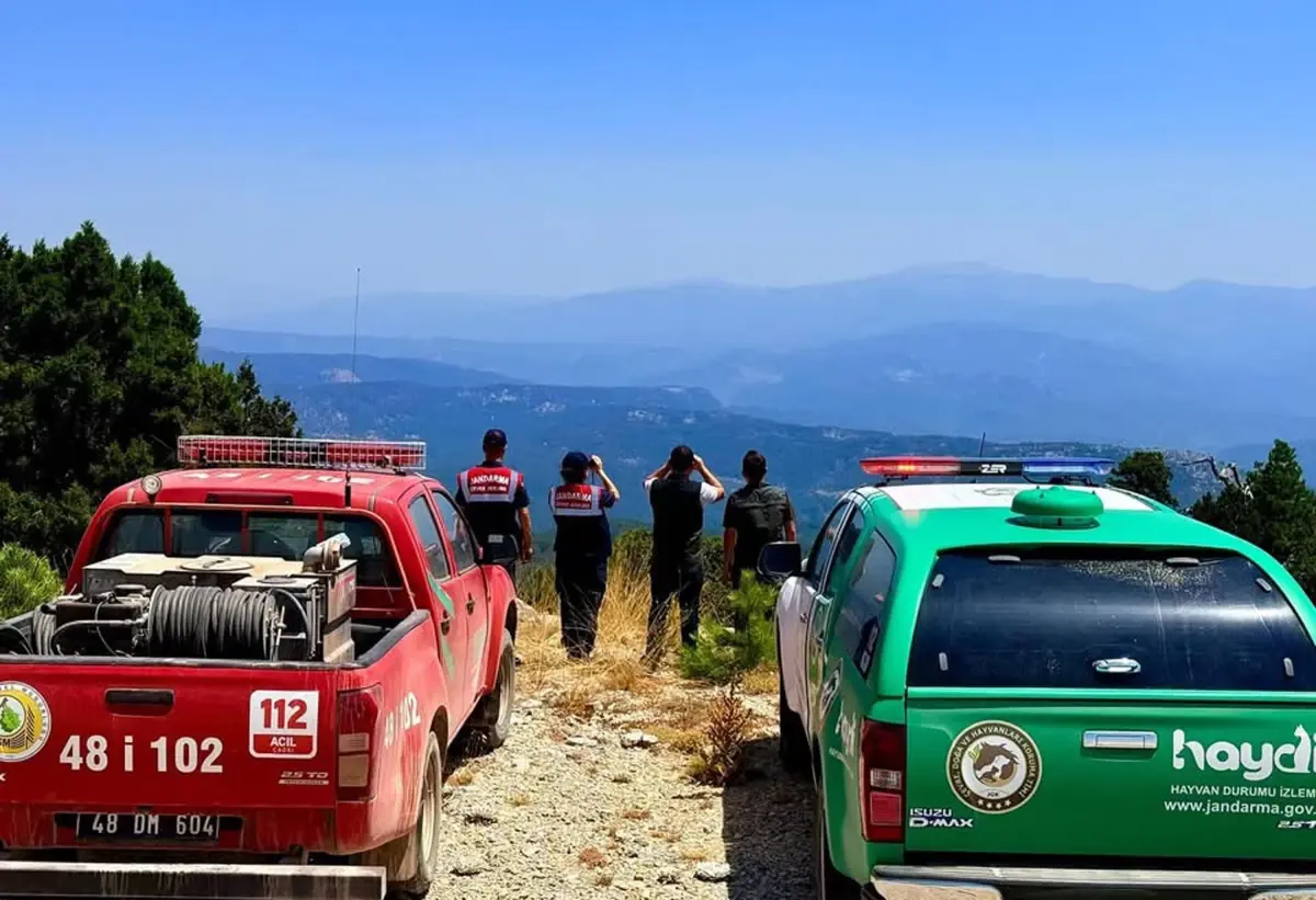 Muğla\'da Orman Yangınlarına Karşı Devriye Faaliyetleri