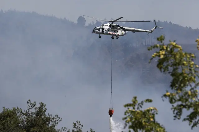 Orman yangınlarında son Bursa'da bir ilçede alevler yeniden şiddetlendi
