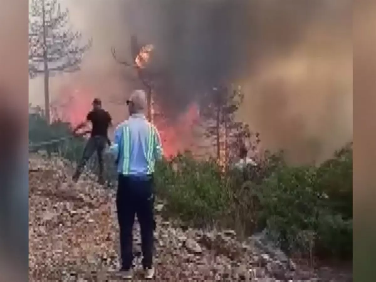 Orhaneli\'de İtfaiye Eri Kalp Krizi Geçirdi