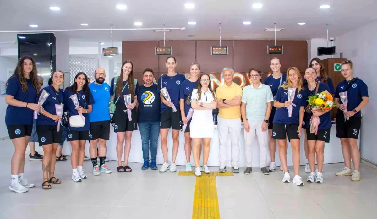 Aydın Büyükşehir Belediyespor Kadın Voleybol Takımı Sağlık Kontrollerinden Geçti