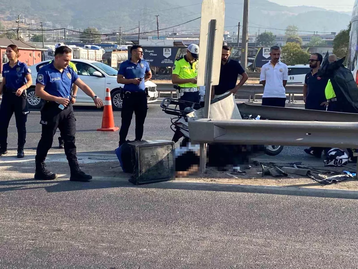 Kocaeli\'de Motosiklet Kazası: 1 Ölü