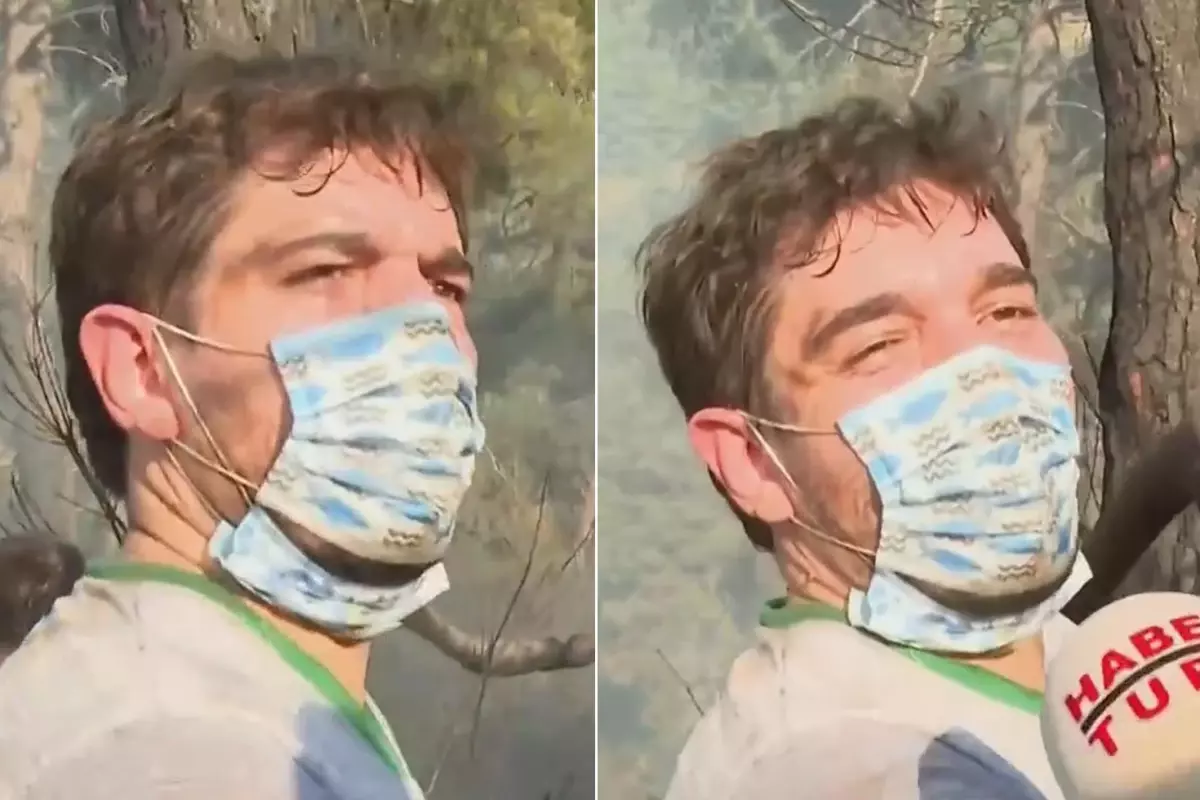 \'Kaç saattir çalışıyorsunuz?\' sorusuna yangın söndürme gönüllüsünden mest eden yanıt