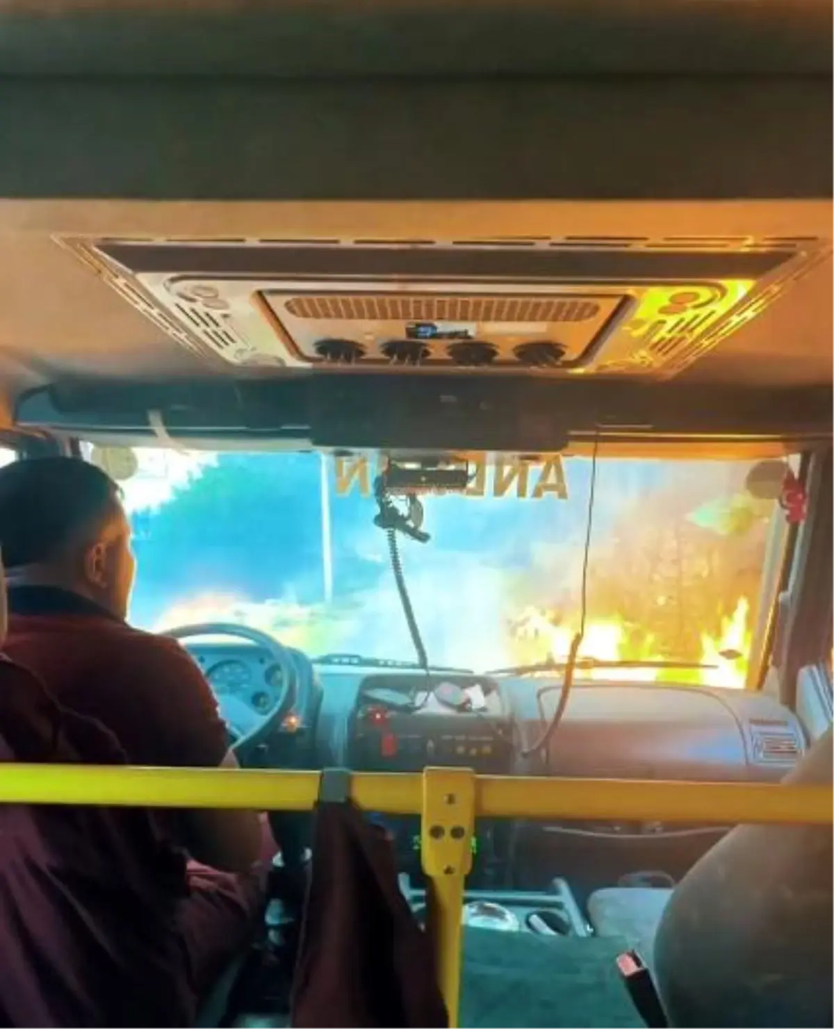 Kahramanmaraş\'ta Orman Yangınına Cesur Müdahale