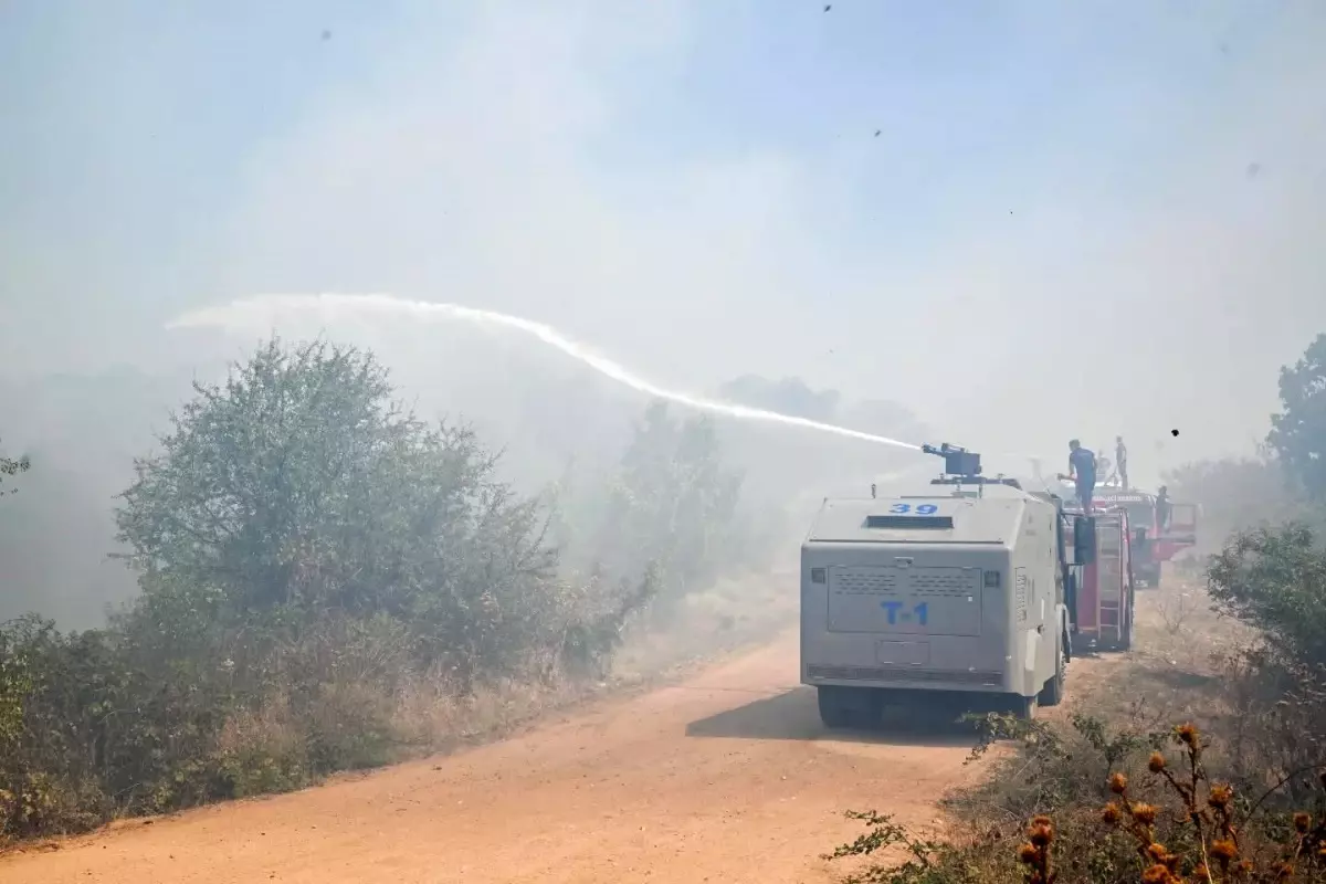 Kırklareli\'nde Yangın Kontrol Altına Alındı