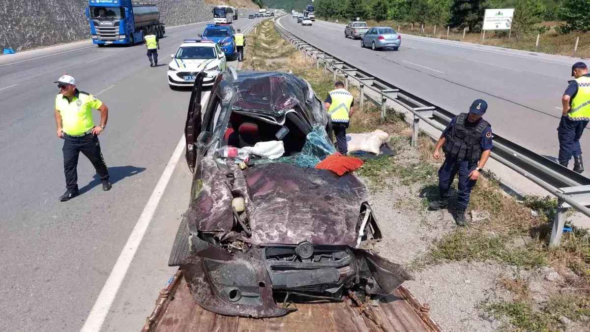 Samsun\'da Kaza: 1 Ölü, 3 Yaralı
