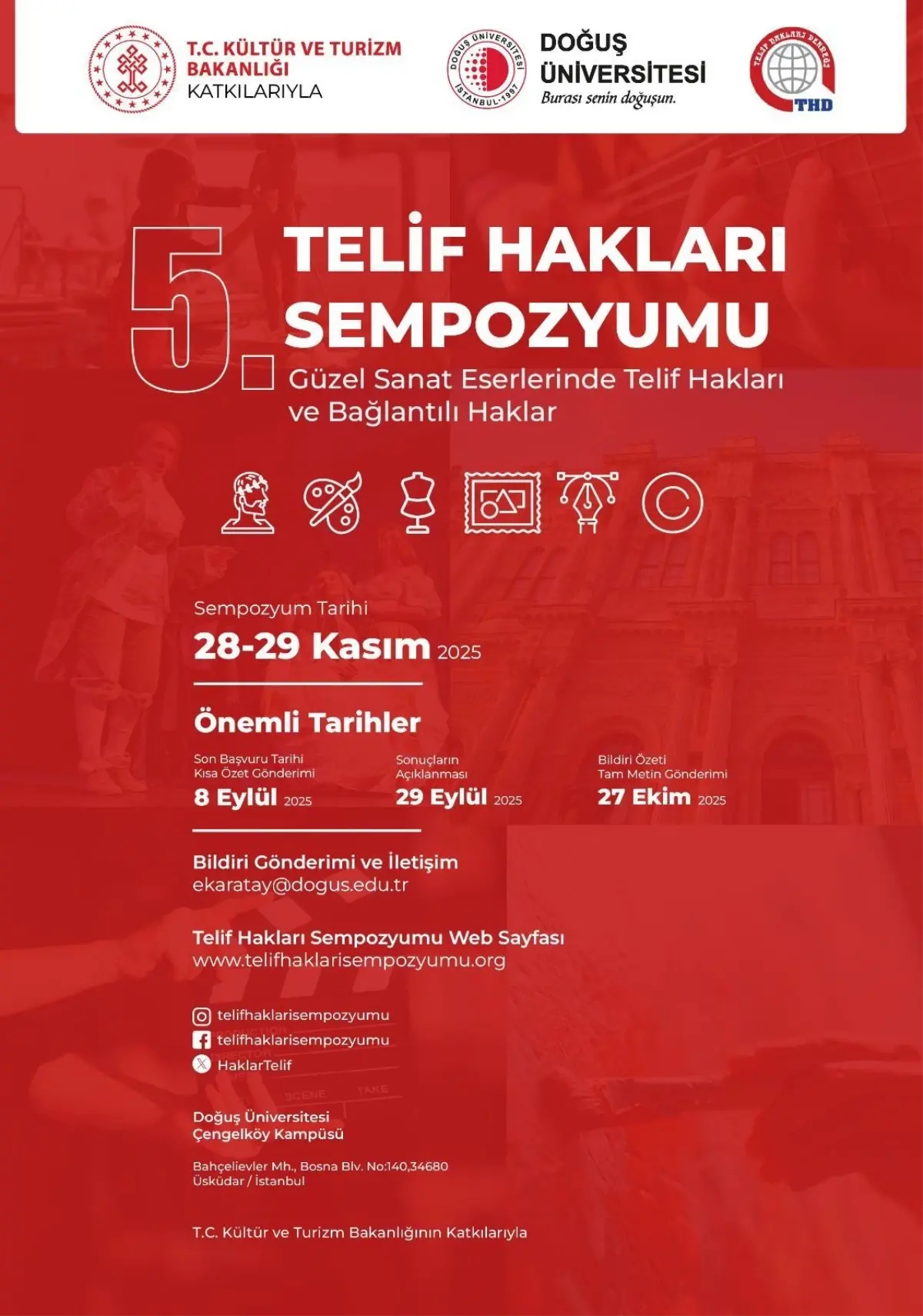 Telif Hakları Sempozyumu\'ndan \'güzel sanatlar\' camiasına bildiri çağrısı