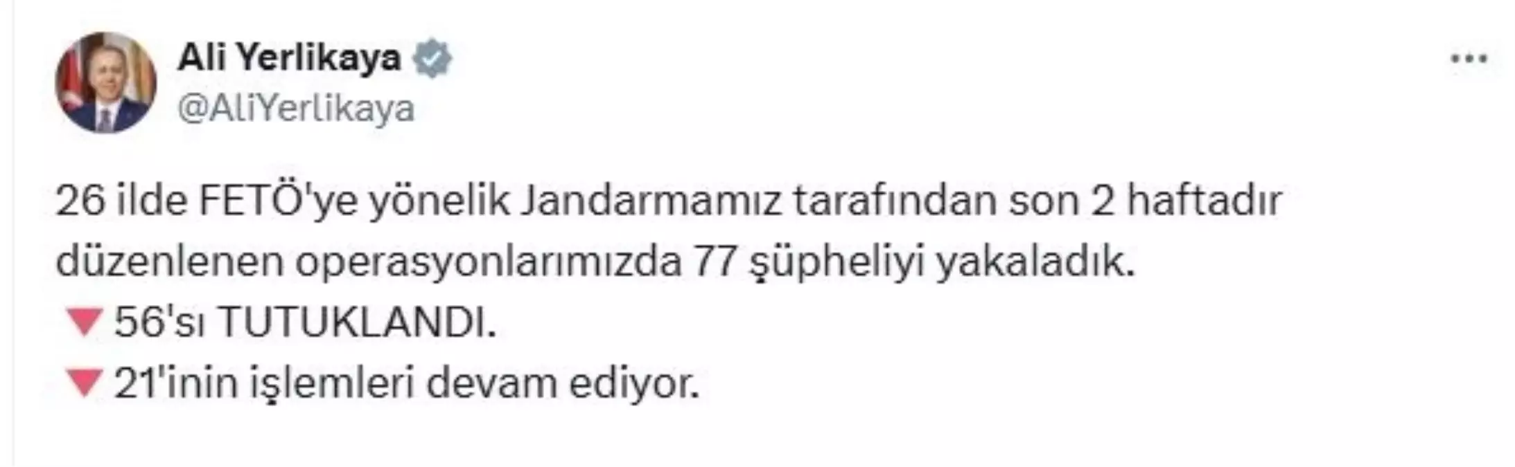 FETÖ Operasyonlarında 77 Şüpheli Yakalandı