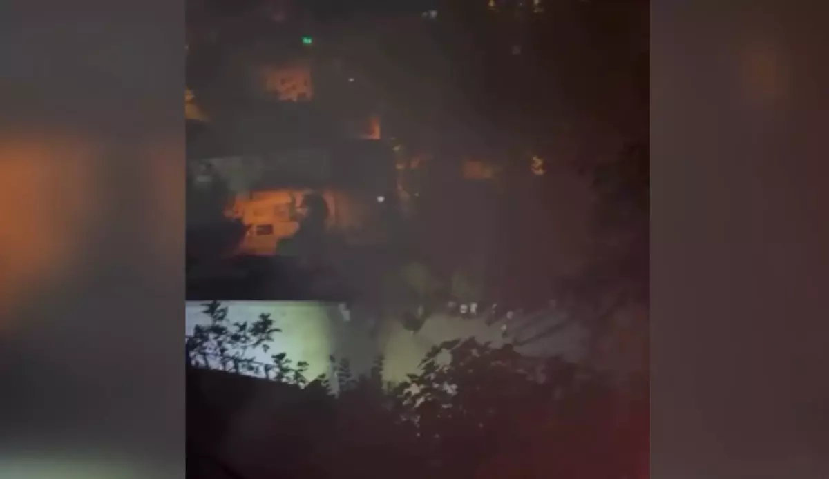 Bursa\'da Havai Fişek Yangını: 4 Gözaltı
