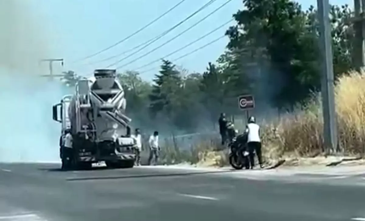 Bolu\'da Sigara İzmariti Yangına Neden Oldu