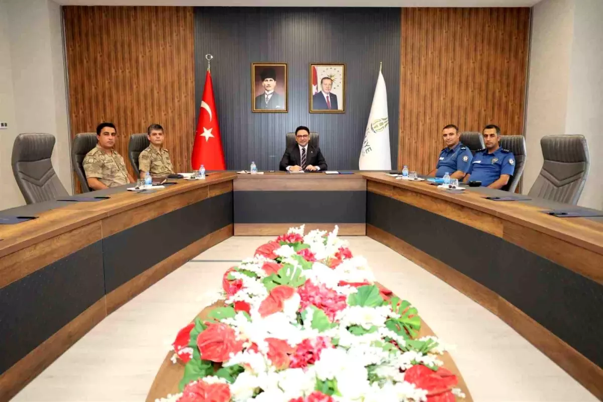 Haliliye\'de Güvenlik Değerlendirme Toplantısı