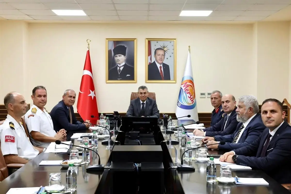 Mersin’de Güvenlik Toplantısı Yapıldı