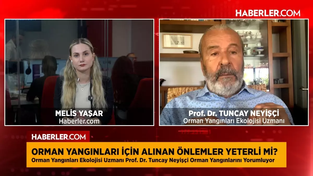 Prof. Dr. Tuncay Neyişçi: Ormanlarımız önümüzdeki yıl daha çok yanacak
