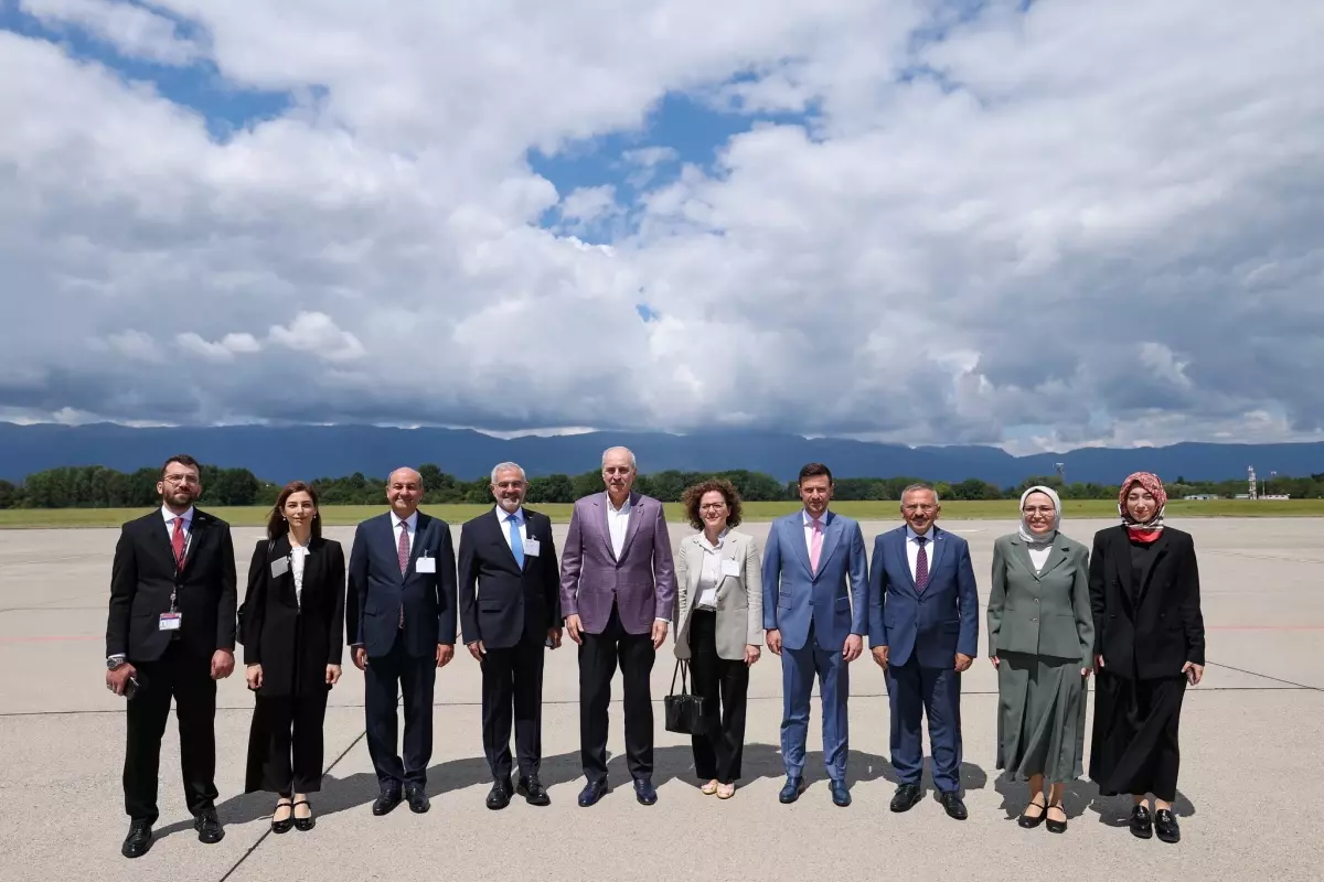 Kurtulmuş Cenevre\'ye Ulaştı