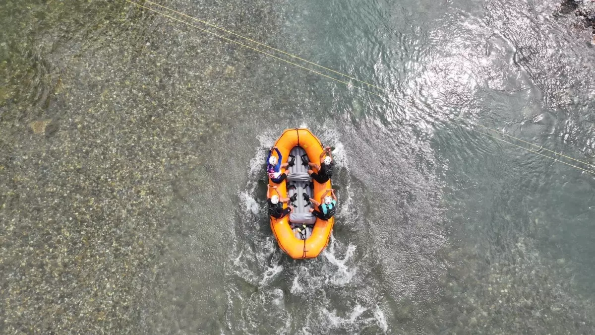 Tunceli\'de Rafting Türkiye Şampiyonası Başladı