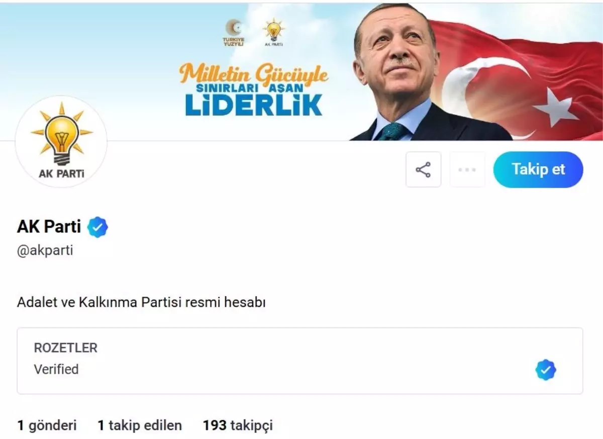 AK Parti, yerli sosyal medya platformu Next Sosyal\'e katıldı