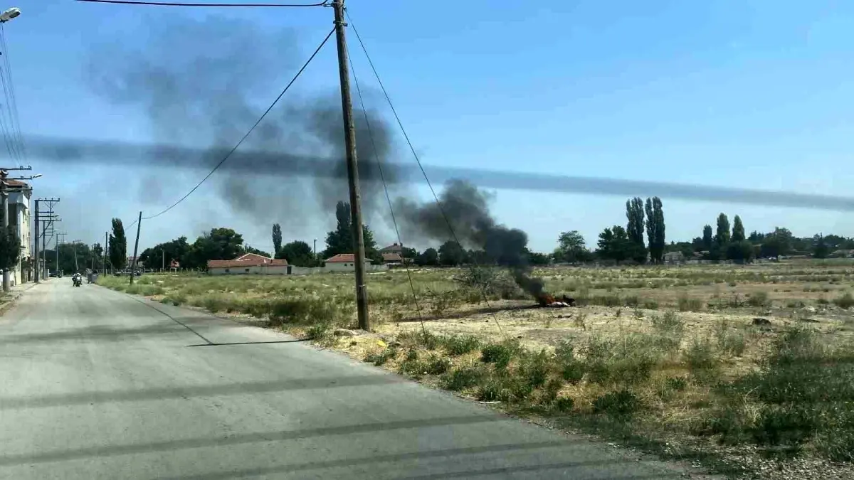 Eskişehir\'de Küçük Çaplı Yangın Söndürüldü