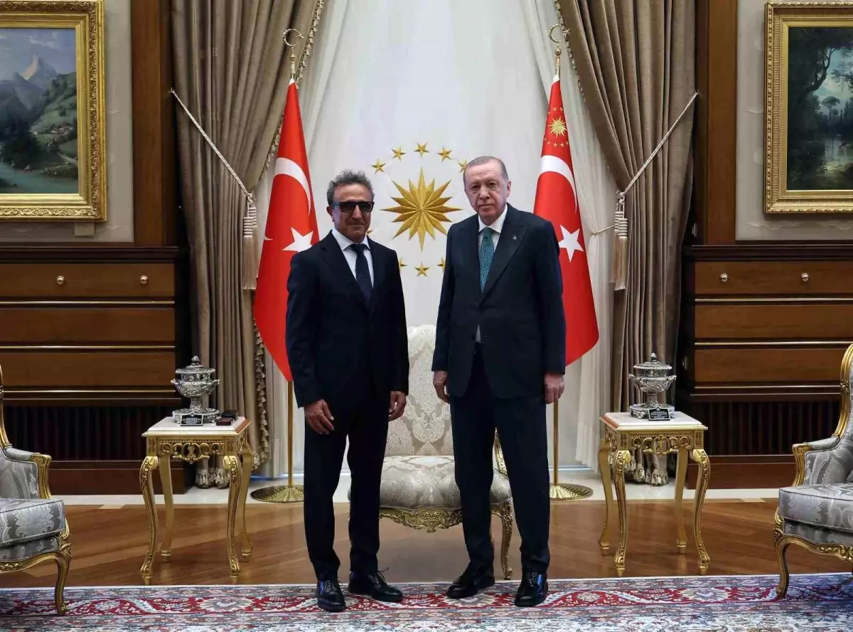 Cumhurbaşkanı Erdoğan, Hamdi Ulukaya\'yı kabul etti