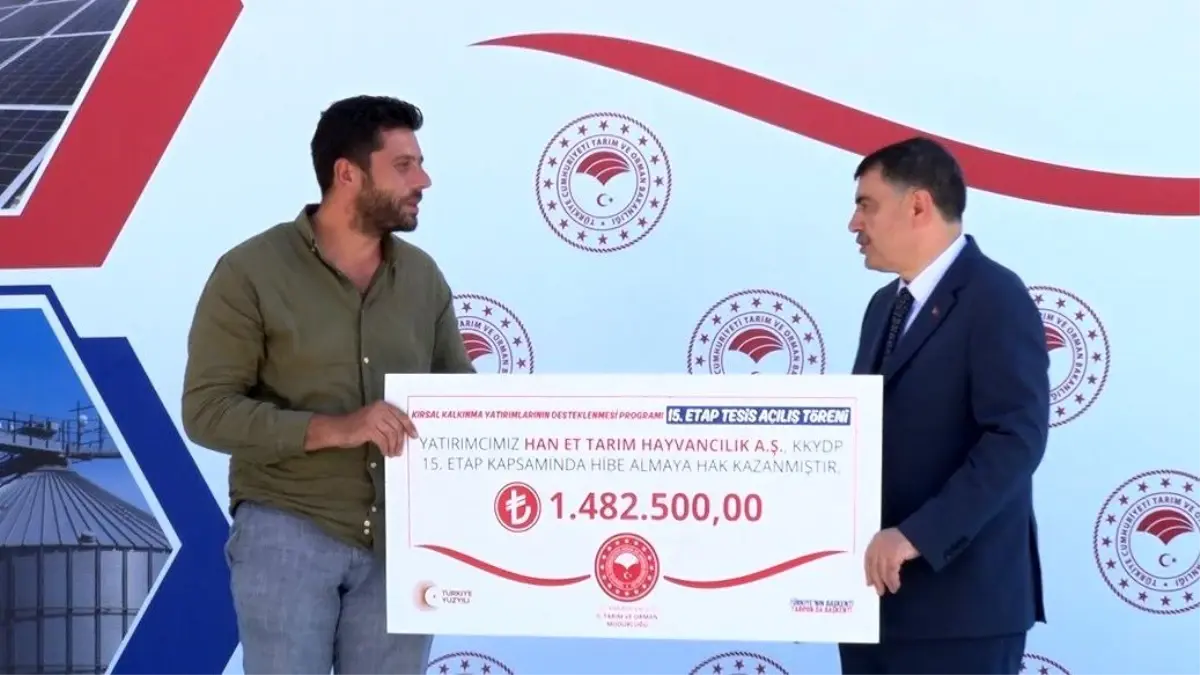 Kırsal Kalkınma Tesisleri Açıldı