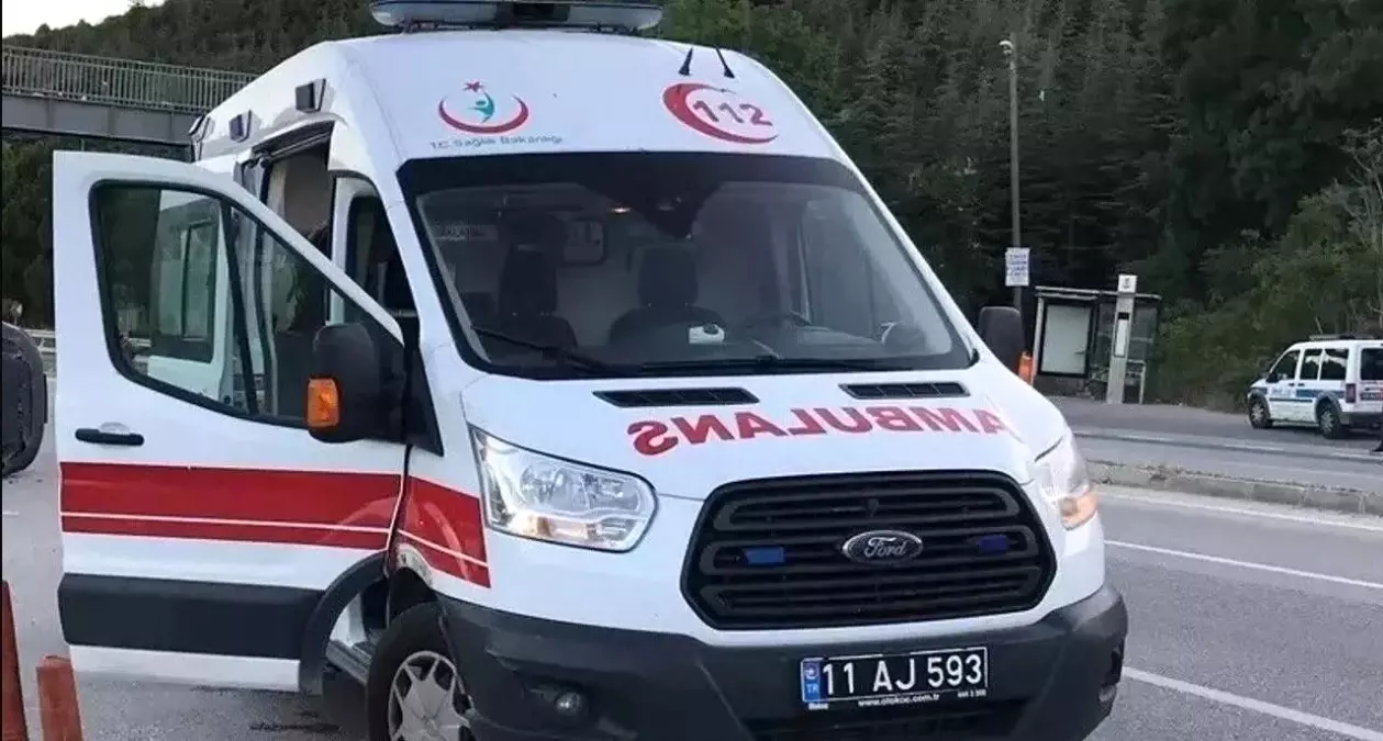 Bilecik\'te Motorlu Bisiklet Kaza Yaptı